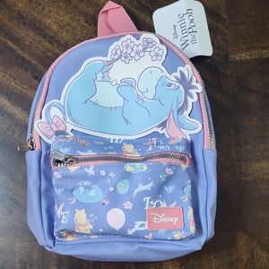 Disney Lavender & Pink Eeyore Kids Mini Backpack